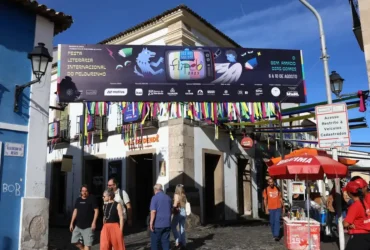 Salvador (BA), 07/08/2025 - Festa Literária Internacional do Pelourinho - Flipelô no Terreiro de Jesus. Foto: Rovena Rosa/Agência Brasil