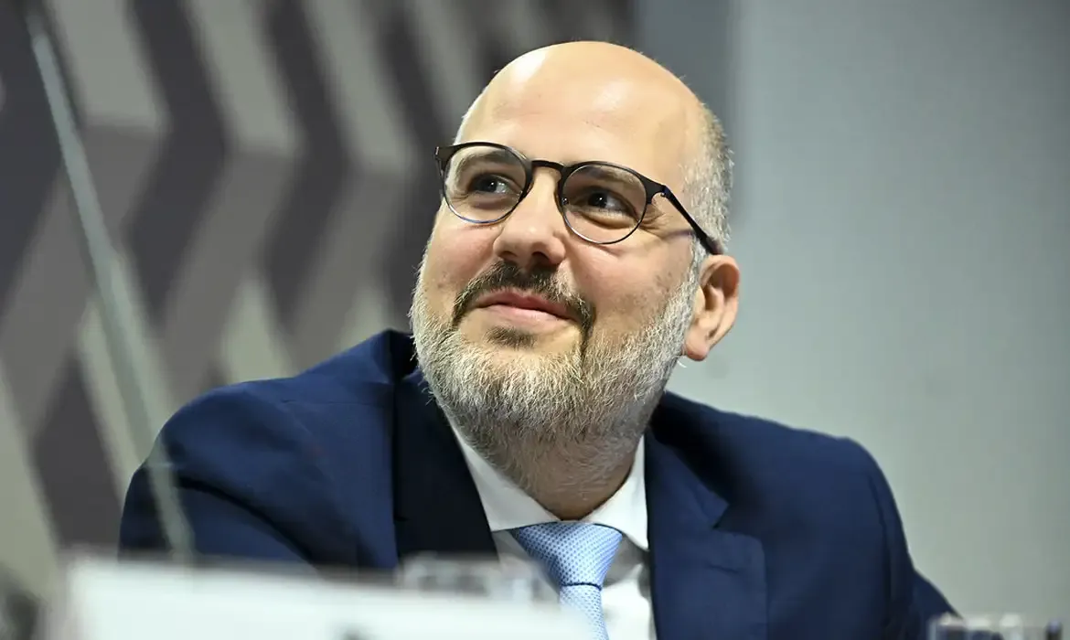 Brasília (DF) 31/03/2025 - André Basbaum, presidente da EBC. Foto: Andressa Anholete/Agência Senado