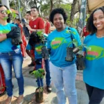 Mutirão recolhe 42 toneladas de resíduos no Ribeirão Arareau em Rondonópolis