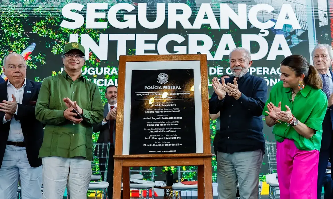 Lula destaca autonomia amazônica e inaugura centro de cooperação policial