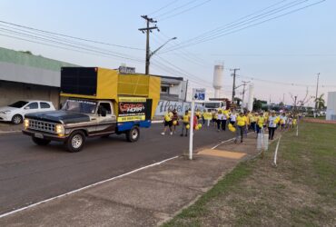 2a Caminhada pela Vida reforca cuidados com a saude mental e fisica em Juina -CenárioMT