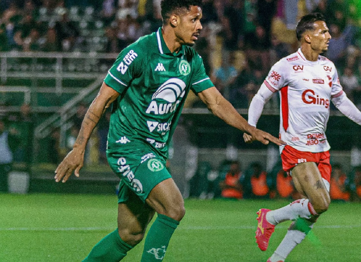 Lance do jogo entre Chapecoense x Vila Nova. Imagem: ACF Lance do jogo entre Chapecoense x Vila Nova. Imagem: ACF