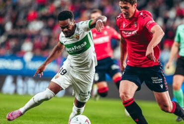 Osasuna x Elche. Imagem: Divulgação Elche