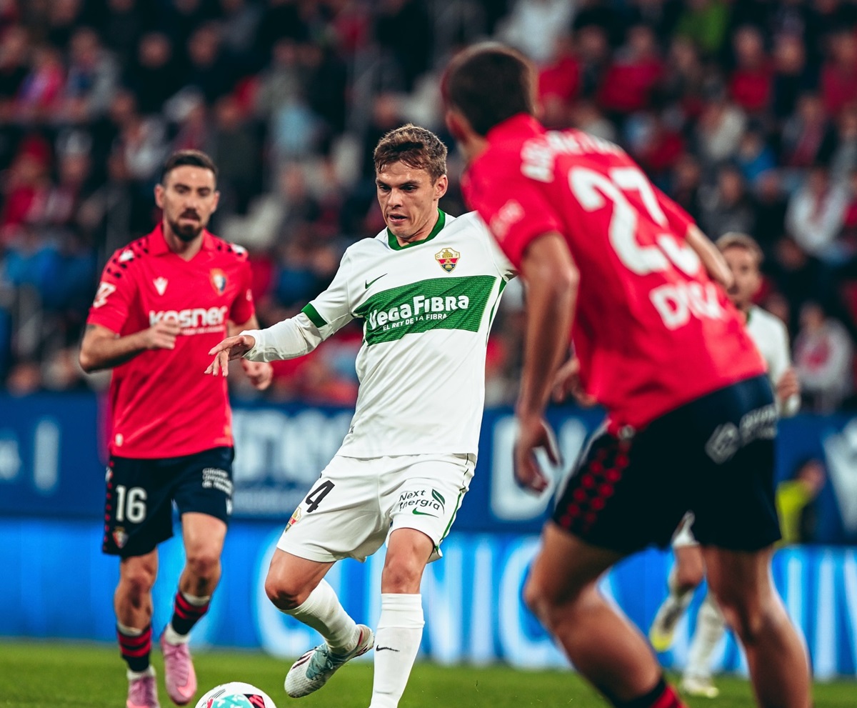 Osasuna x Elche. Imagem: Divulgação Elche