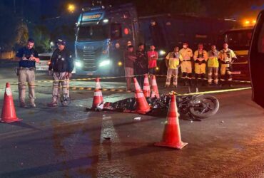 PRF busca caminhão ou carreta que teria atropelado Arthur Aparecido da Silva Campos, em Várzea Grande