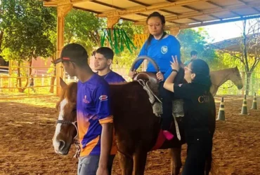 Equoterapia em Mato Grosso transforma vida de adolescente com paralisia cerebral