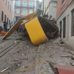 Acidente com o bondinho turístico aconteceu nesta quarta (3)