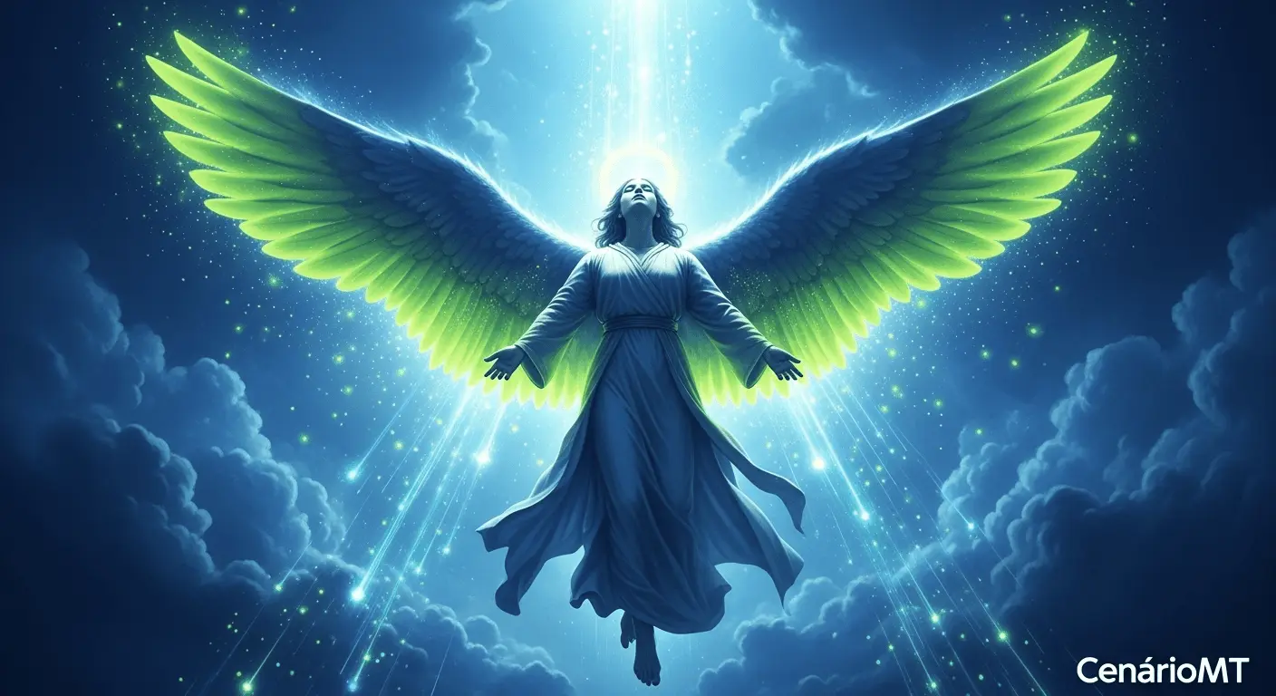 Anjo Voando no Céu - CenárioMT