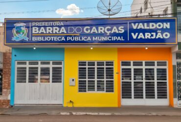 Barra do Garcas reinaugura Biblioteca Municipal Valdon Varjao -CenárioMT