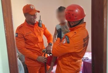 Bombeiros de Mato Grosso resgatam crianca de dois anos que ficou presa em quarto -CenárioMT