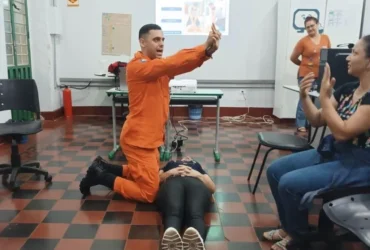 Bombeiros capacitam professores em primeiros socorros em Alto Araguaia