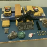 Polícia prende homem em flagrante com maconha e arma em Sinop