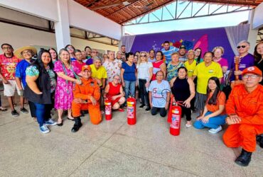 Corpo de Bombeiros de Mato Grosso promove palestra de conscientização ambiental para idosos