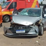 Acidente em Tangará da Serra deixa três feridos e mobiliza bombeiros