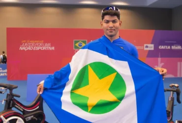 Estudante de Mato Grosso conquista bicampeonato na prova de potência máxima do ciclismo