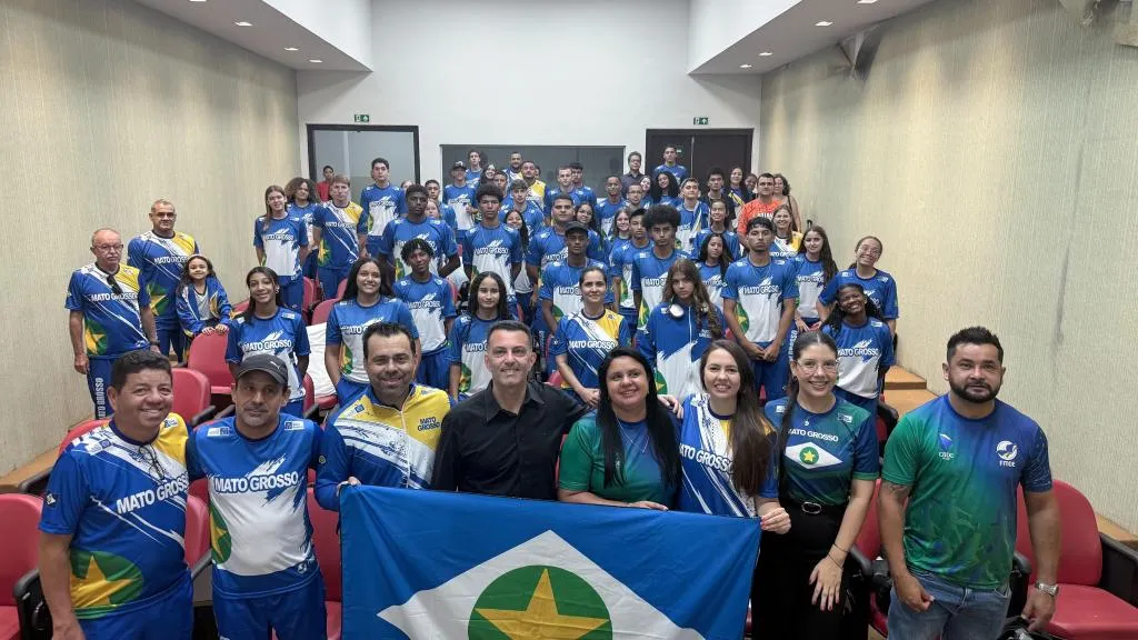 Estudantes de Mato Grosso participam dos Jogos da Juventude 2025 em Brasília