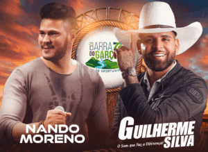Guilherme Silva canta nas comemorações de 77 anos de Barra do Garças