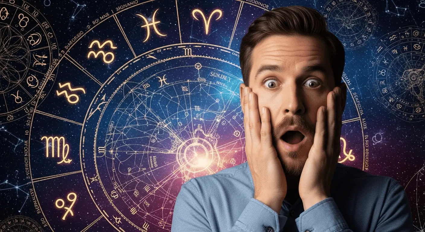 Homem Surpreso Horóscopo