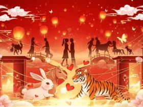 Horóscopo Chinês Reencontros Amorosos Fundo Vermelho