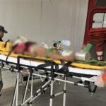 Menino foi socorrido em estado gravíssimo pelo Corpo de Bombeiros e encaminhado ao Hospital Regional; PRF apura as circunstâncias do acidente.
