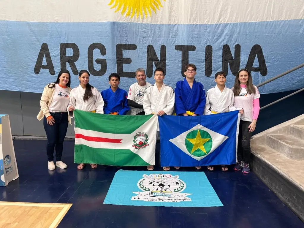 Judô de Tangará da Serra conquista medalhas em torneio internacional