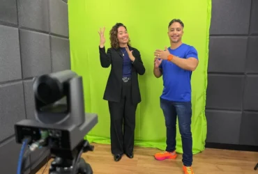 Live da TV CAS destaca conquistas e desafios da comunidade surda em Mato Grosso