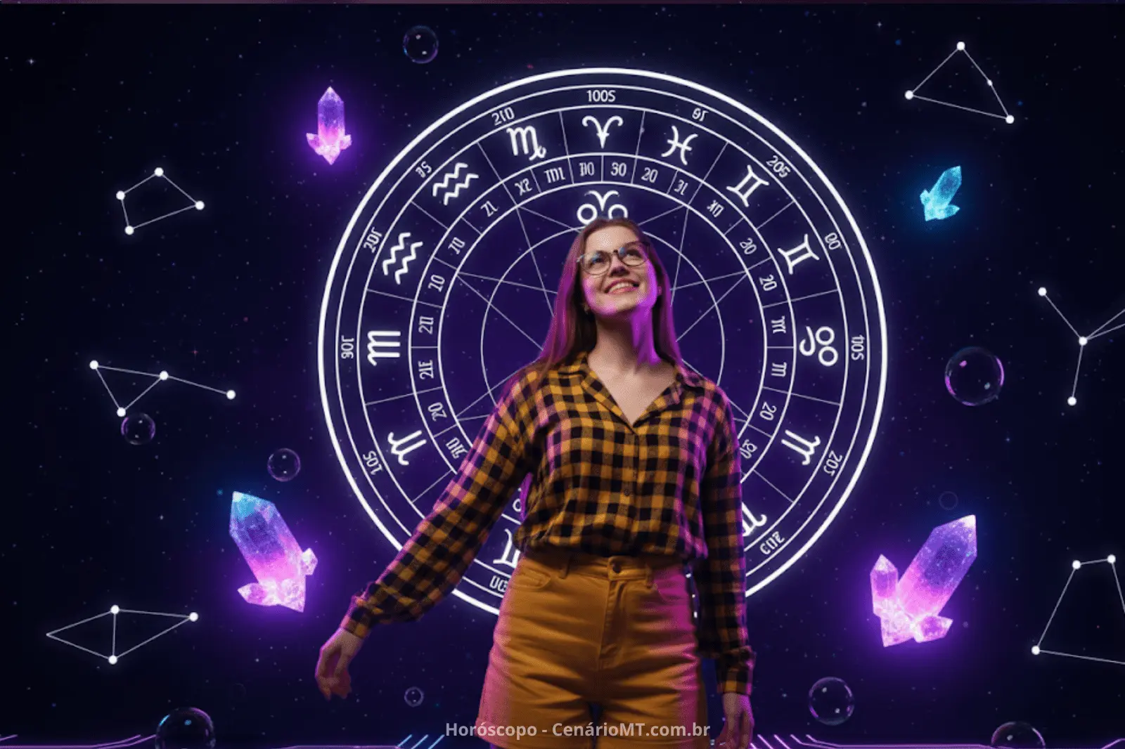 Mulher Feliz sorrindo