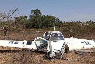Mulher grávida sobrevive após queda de avião em Mato Grosso