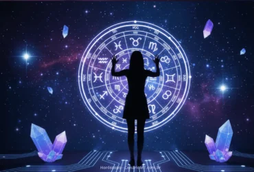 Mulher olhando para o futuro