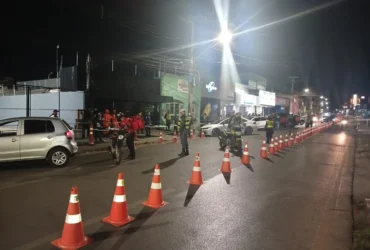 Operação Lei Seca prende 10 motoristas e retira 41 veículos em Cuiabá