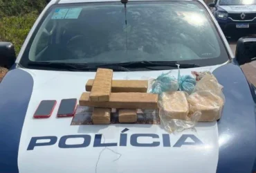 Casal é preso em Feliz Natal com drogas de facção criminosa