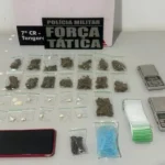 Polícia prende faccionados com drogas e cestas básicas em Tangará da Serra