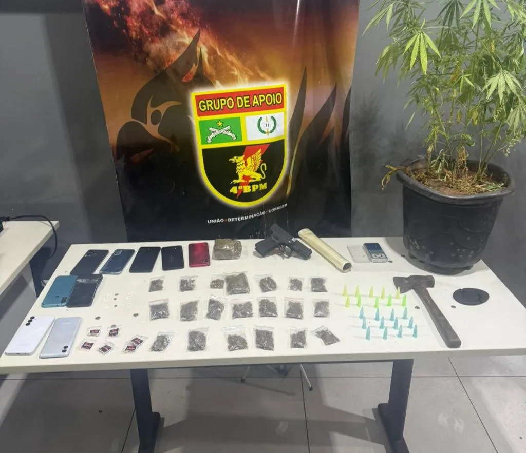 PM prende faccionados por sequestro e tráfico em Várzea Grande