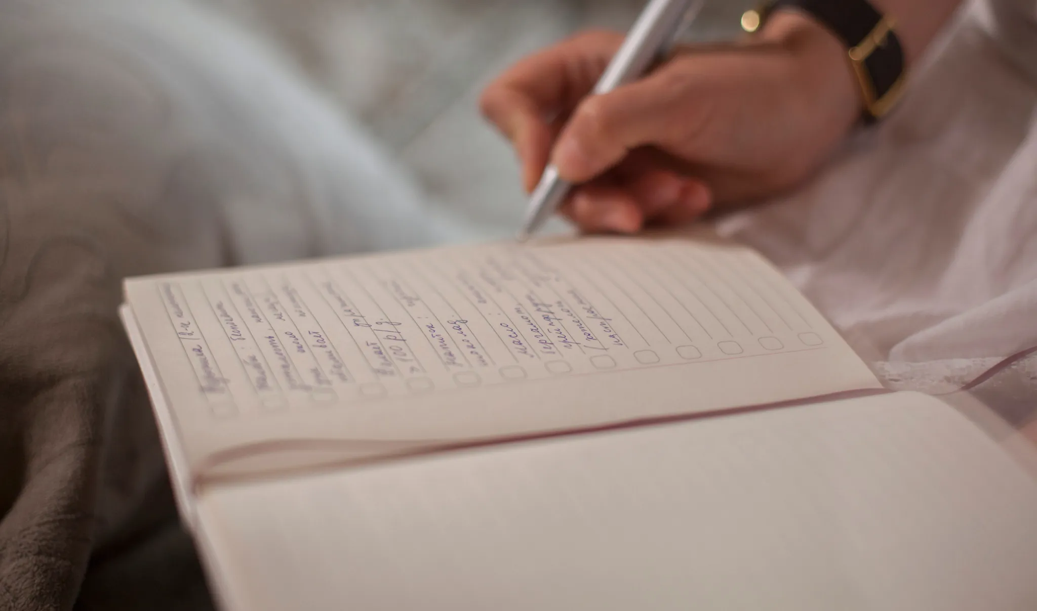 Planejamento diário