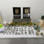 Polícia Civil fecha ponto de drogas em Cuiabá e apreende grande quantidade de entorpecentes