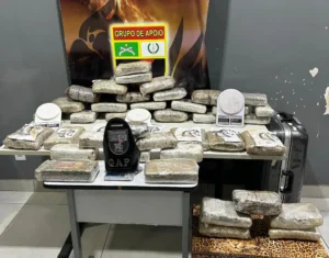 Polícia Militar apreende 41 tabletes de supermaconha em Cuiabá e Várzea Grande