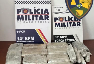 Polícia prende homem com maconha em Primavera do Leste durante operação