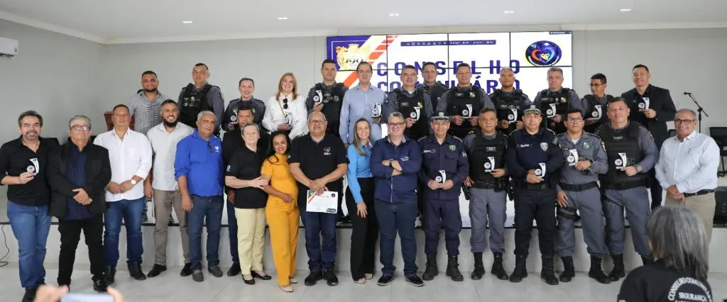 Segurança pública em Mato Grosso é celebrada em homenagem a conselheiros comunitários