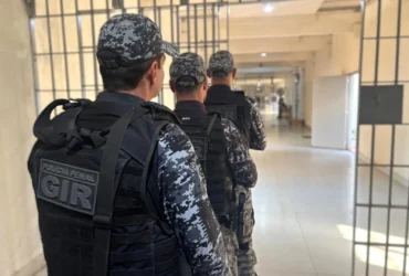 Polícia Penal intensifica segurança em unidades prisionais de Mato Grosso com Operação Têmis