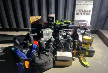 Rotam recupera materiais furtados de empresa náutica em Cuiabá