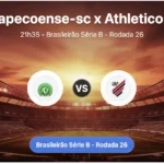 Saiba onde assistir ao jogo entre Chapecoense-sc e Athletico PR