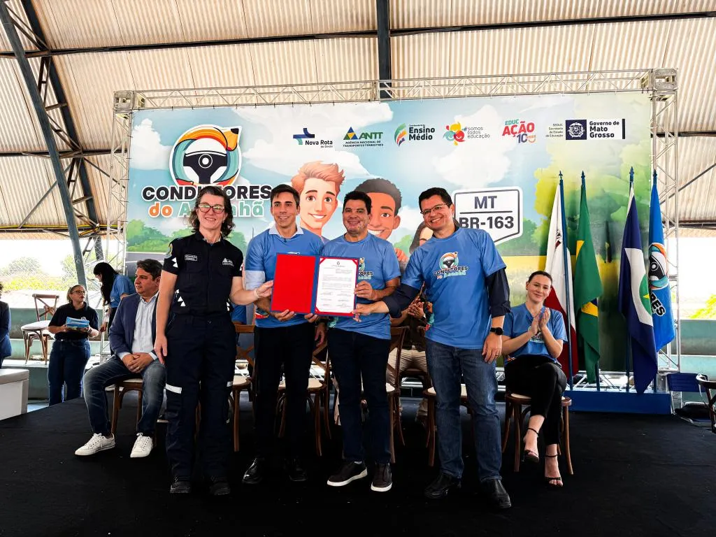 Segurança viária ganha força com projeto Condutores do Amanhã em Mato Grosso