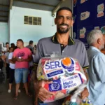 Setasc leva cestas e kits a famílias em Primavera do Leste