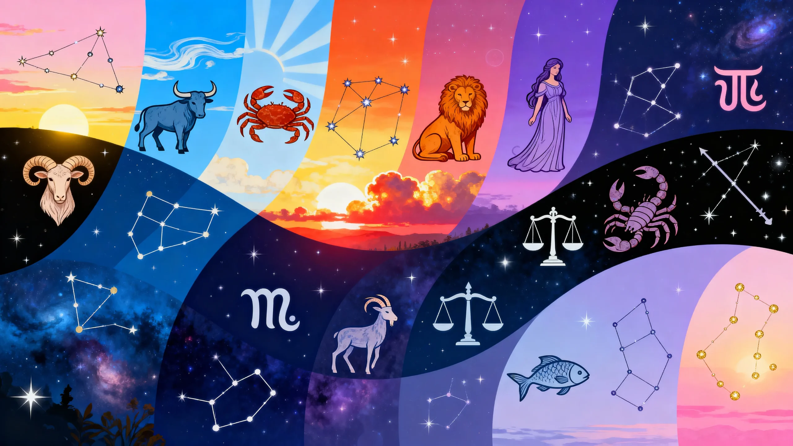 Signos do Zodíaco Paisagem