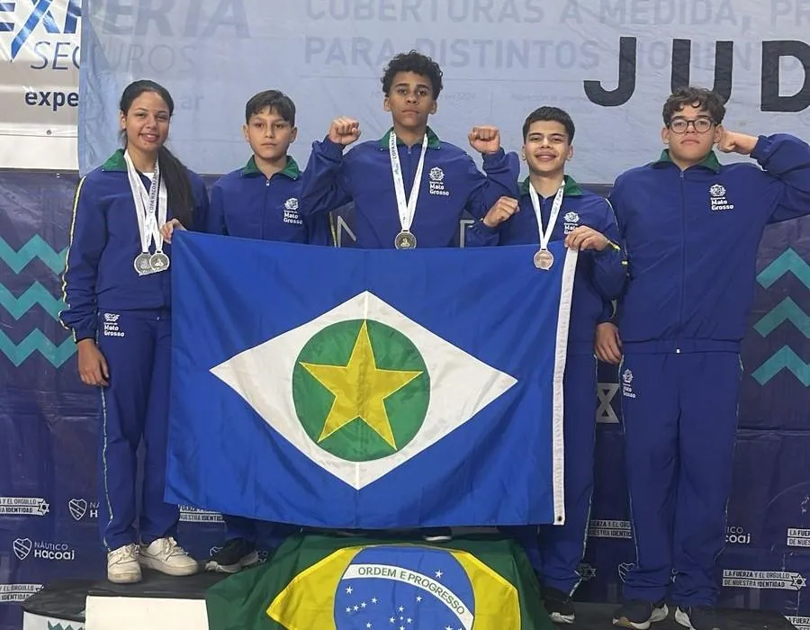 Judocas de Tangará da Serra conquistam medalhas em competição internacional de judô na Argentina