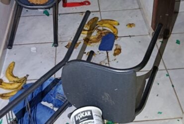 Homem é preso após quebrar móveis de casa em Lucas do Rio Verde