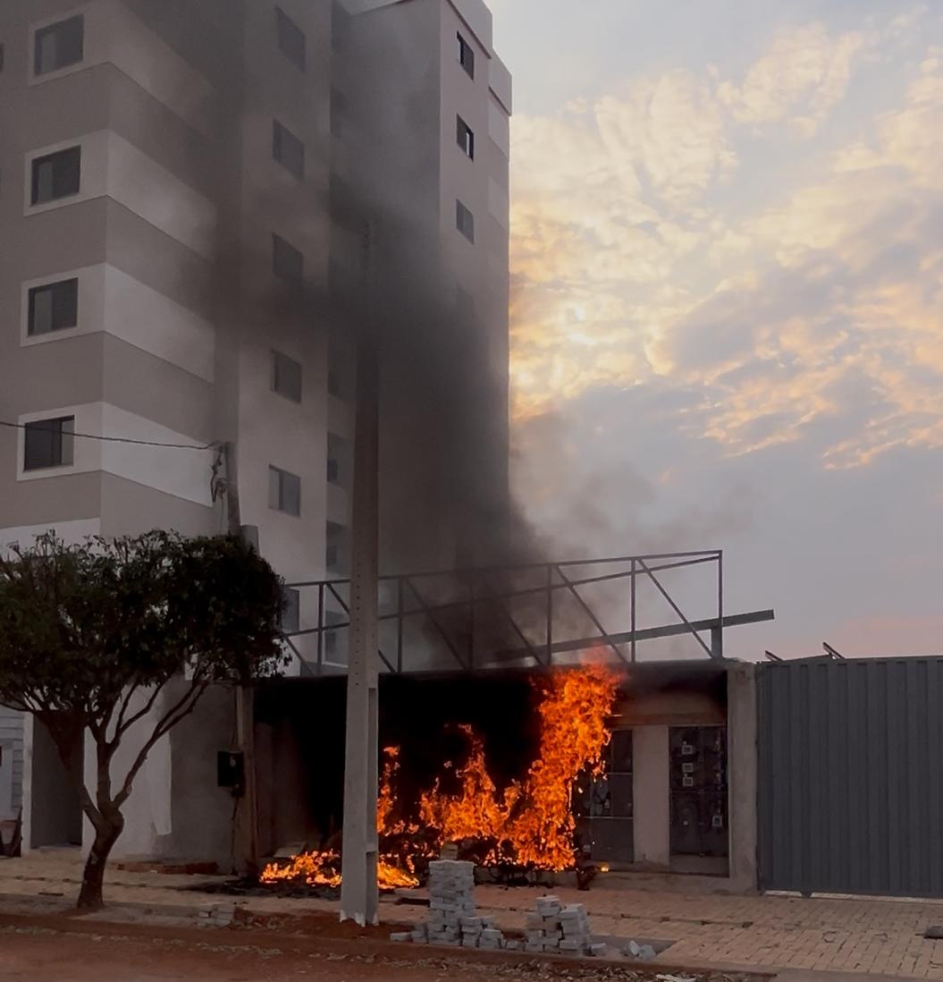 Sargento BM Alexssandre Silva destacou rapidez na resposta e importância de cuidados em instalações elétricas para evitar acidentes