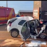 Acidente envolvendo um Palio e carreta estacionada deixa vítima fatal; perícia e Polícia Civil foram acionadas