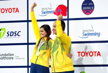 Brasil mira top-5 no Mundial de natação paralímpica em Singapura
