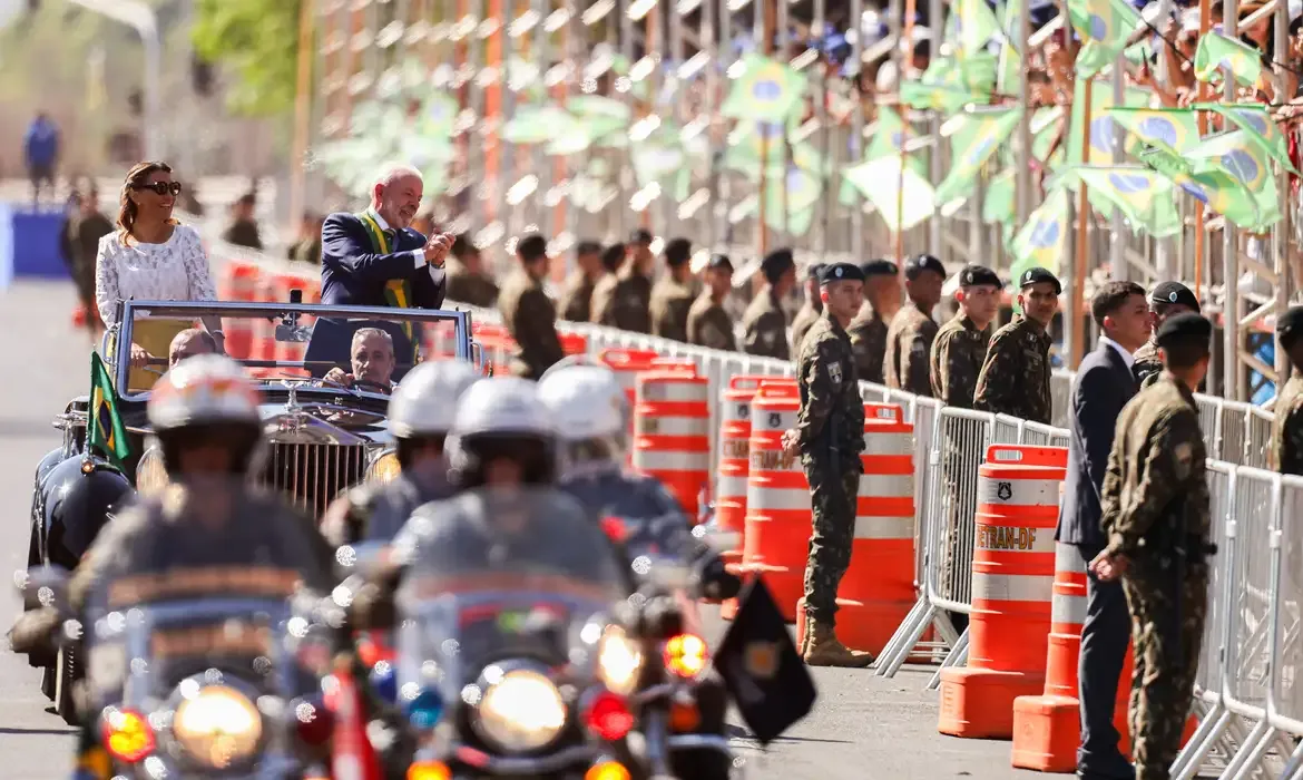 Desfile de 7 de Setembro reforça soberania com presença de Lula